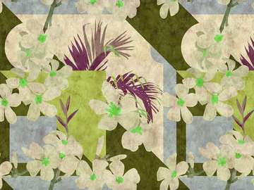 VINTAGE BLOOM - Digital printing wallpaper with floral pattern by Architects Paper - view 2